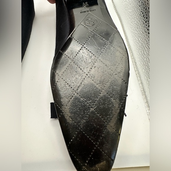 Chanel Camelia satin dress pumps size 39 - Picture 8 of 13